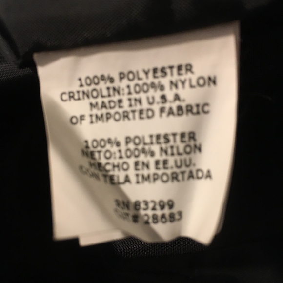 Jump Black Satin Strapless Prom/Evening Gown - Picture 6 of 7